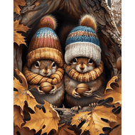 Bereit für den Winter - Diamond Painting